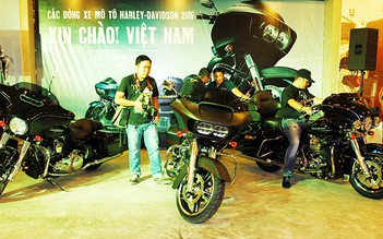 Bộ ba Harley-Davidson Touring 2015 đổ bộ Việt Nam